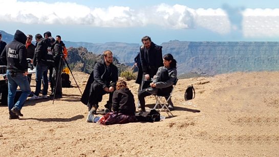 Фото со съемок «Ведьмака»