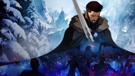 Обложка мультфильма «Ведьмак: Кошмар волка»